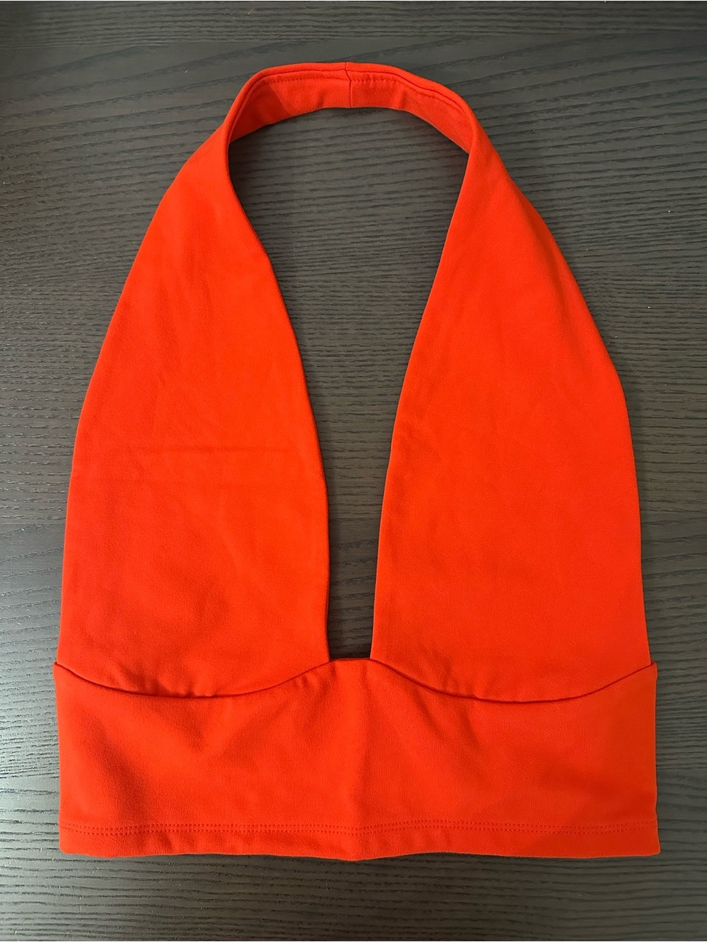 wild fable Bright Red Halter Crop Top